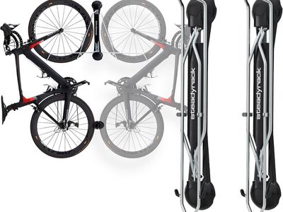Steadyrack Bike Rack for Road Bikes - The Original Wall Mounted Vertical Bike Storage