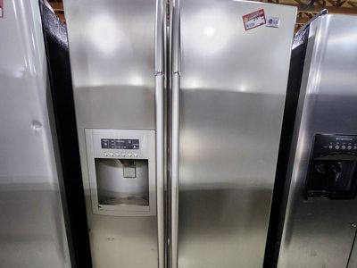 LG Stainless Steel Side-by-Side Refrigerator , UsedGood