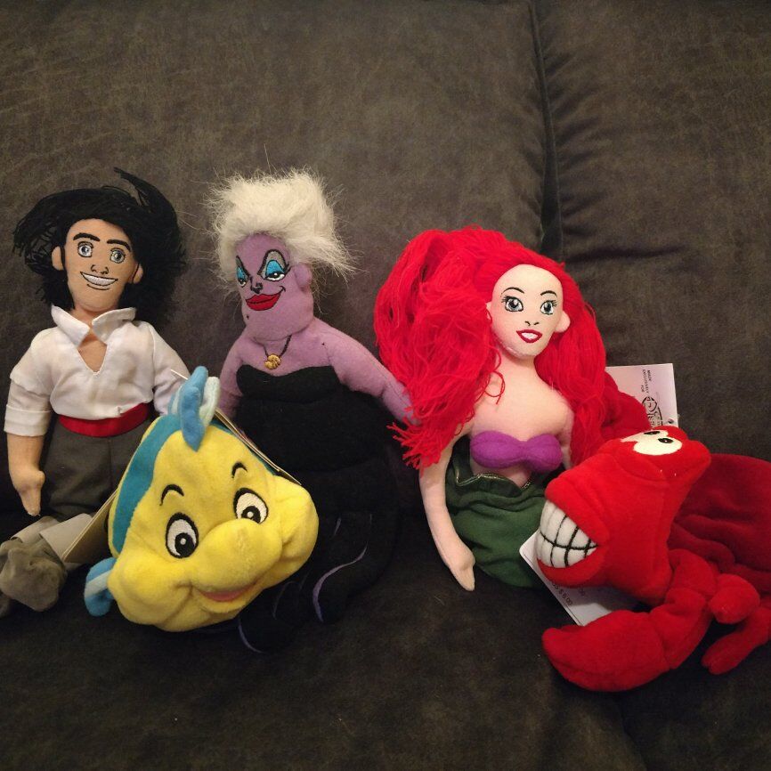 Disney Beanie Dolls " The Little Mermaid "