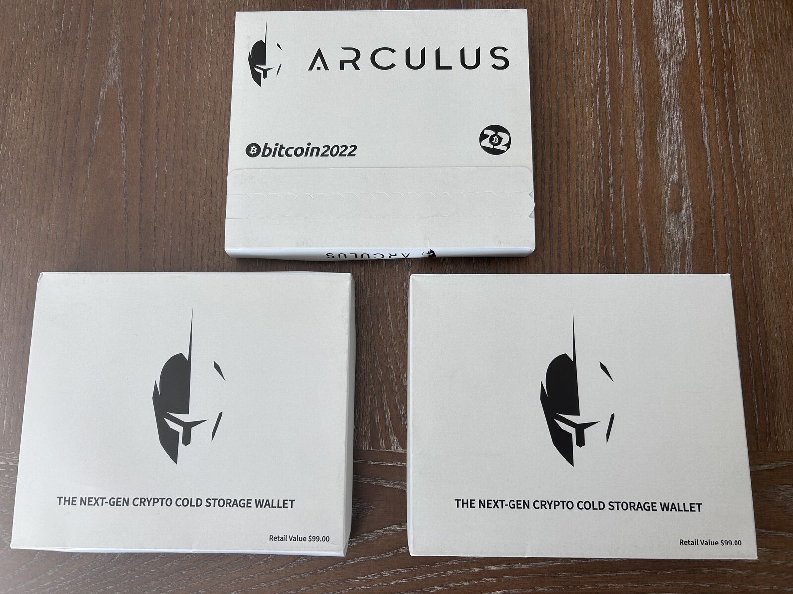 Unopened Cold Storage Wallets (Crypto)