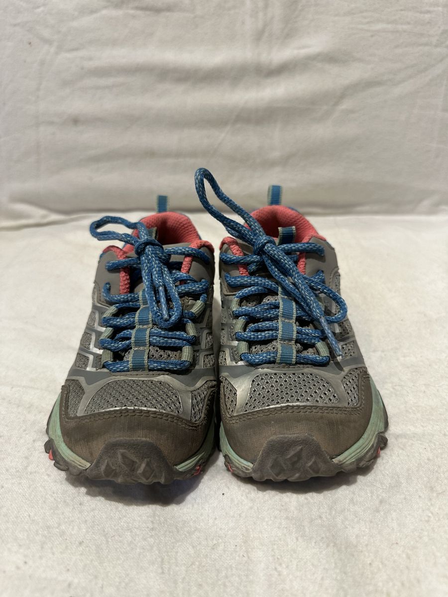 Merrell Toddler Size 11 Gray/Pink WP Hiking Shoes