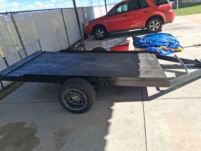 TILT TRALIER FOR SALE BRAND NEW TIRES AND RIMS