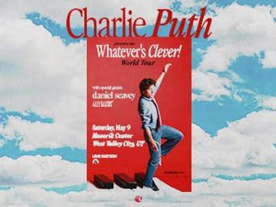 Charlie Puth Tickets - Great Lower Bowl Seats!