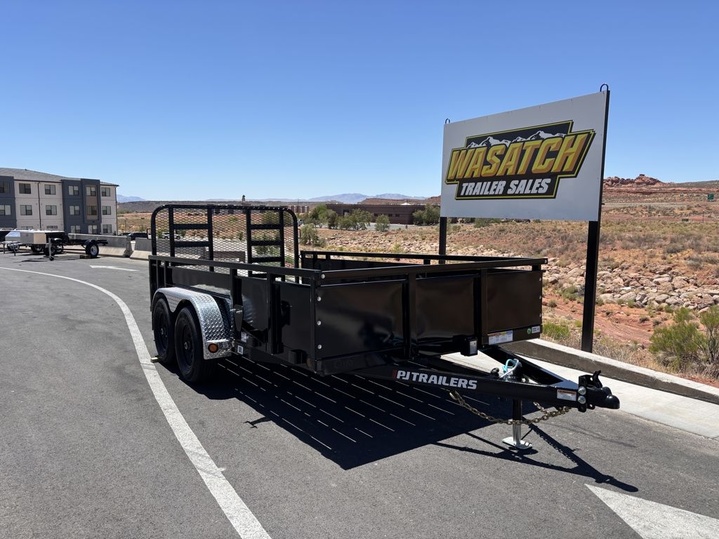 2027 PJ Trailers 7x14 83 Tandem Axle Channel (UL)"
