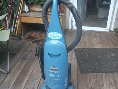 Bissell PowerGlide Quiet Performance Upright Vacuum Cleaner - 12 Amps, 7 Height Adjustments