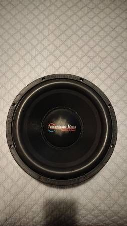 American Bass 12" subwoofer