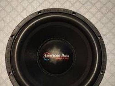 American Bass 12" subwoofer
