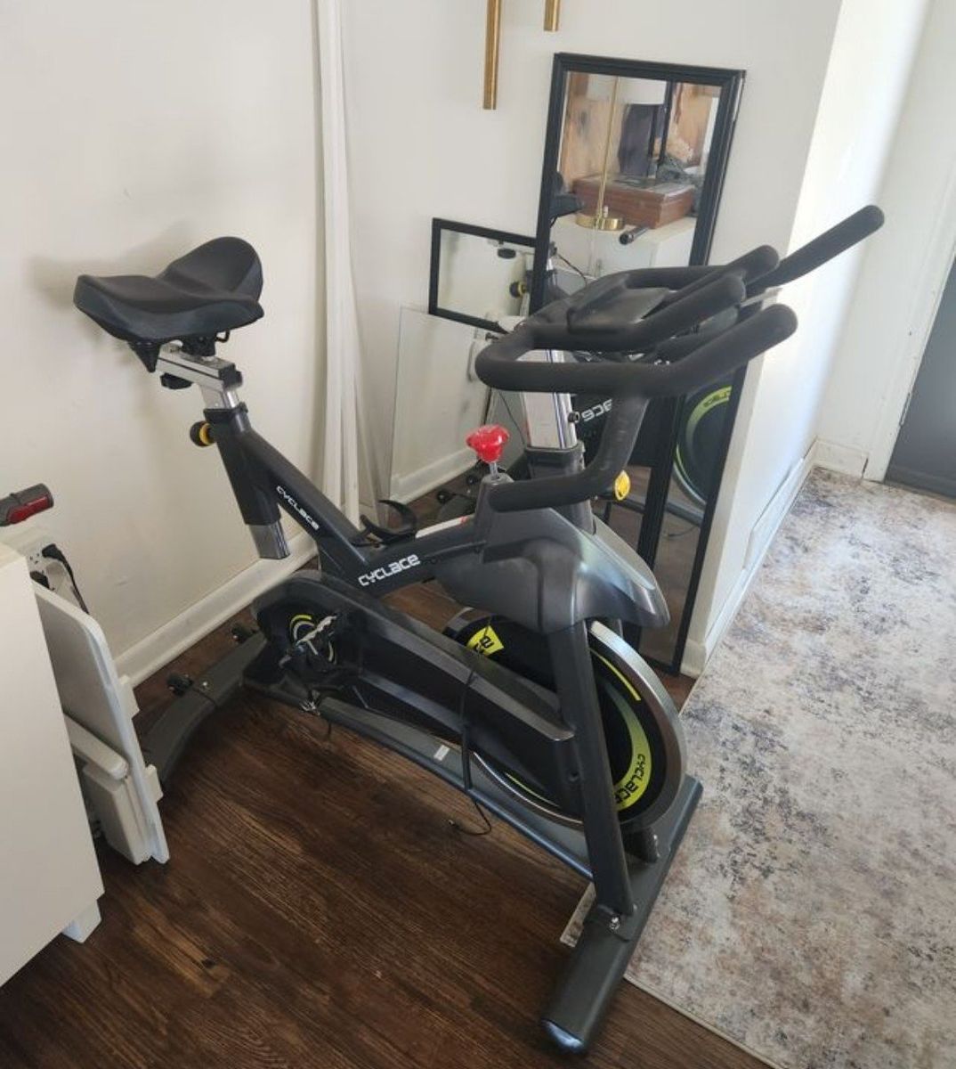 Cyclace Indoor Cycling Bike - Used Exercise Bike with Adjustable Seat & Handlebars