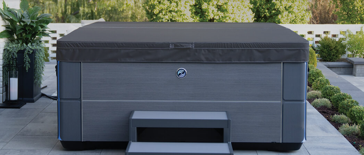 HOT SPRINGS 84" X 84" SPA COVER GREY