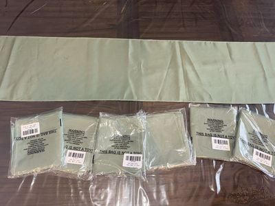 Set of 18 Sage Green Table Runners
