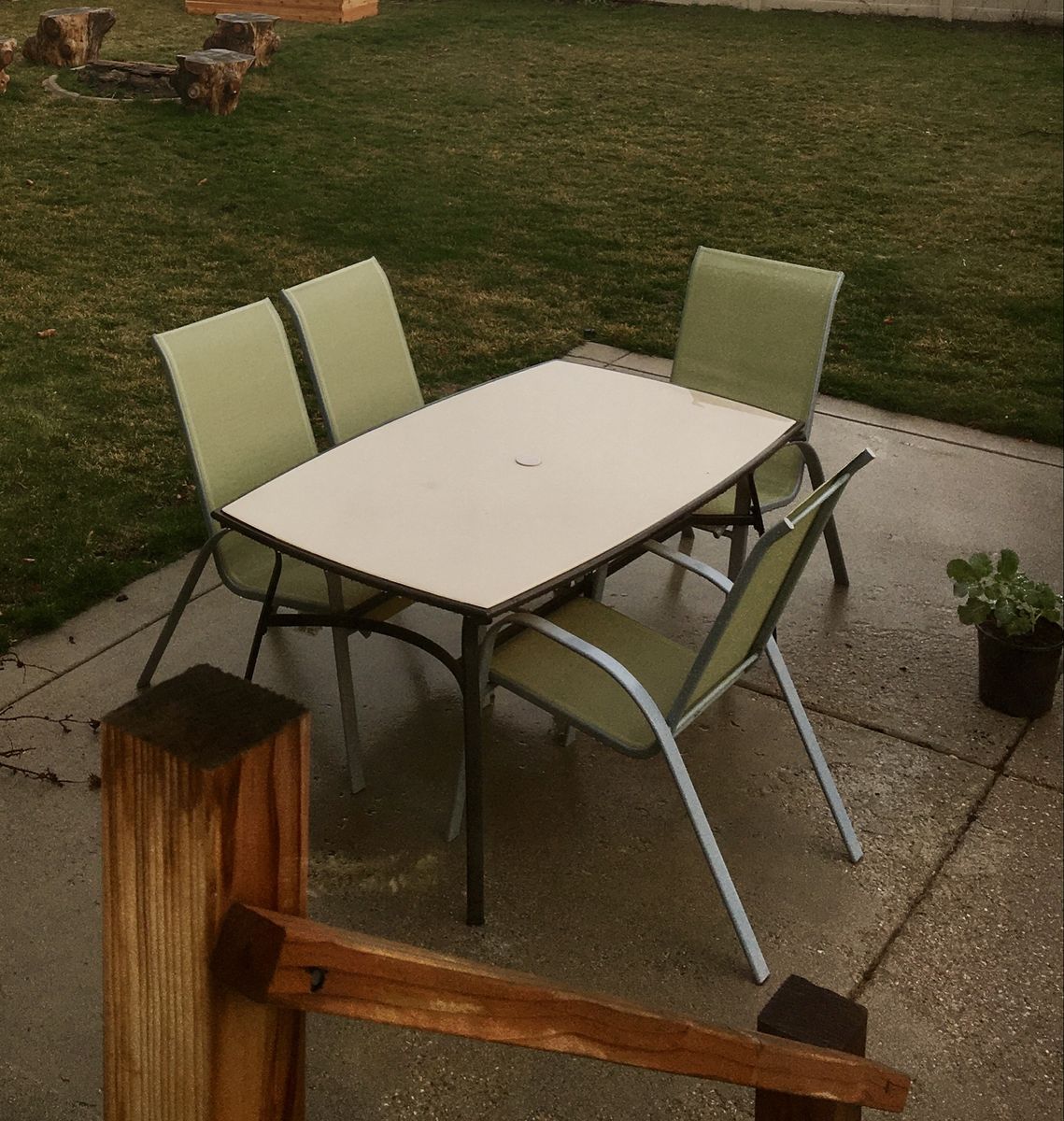 Patio table