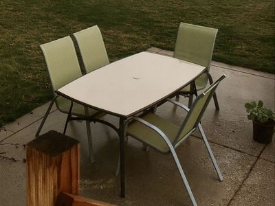 Patio table