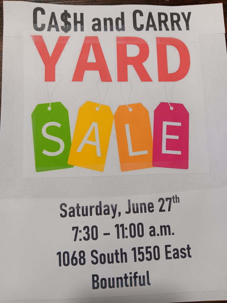 Yard Sale