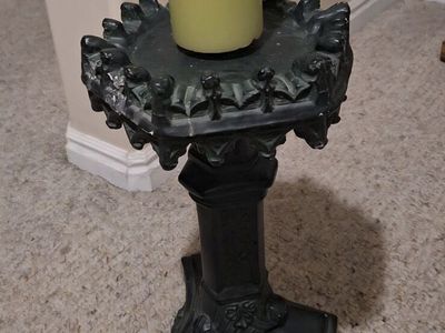 Vintage Ceramic Mid-Century Candle Holder Stand.