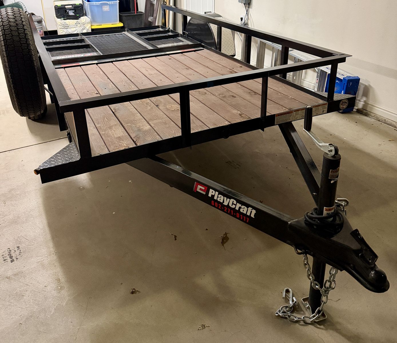 2019 Sun Country / Playcraft 5x10 Utility Trailer – Garage Kept
