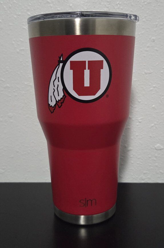 New UTES Stainless Steel 30oz Red Cruiser Tumbler