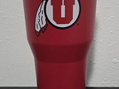 New UTES Stainless Steel 30oz Red Cruiser Tumbler