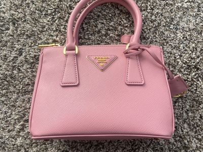 Authentic Prada Gallaria with strap ,box and dust bag