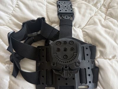 Blade-Tech Tek-Mount Quick Connect Mounting System Kit on Drop Leg Platform - Black