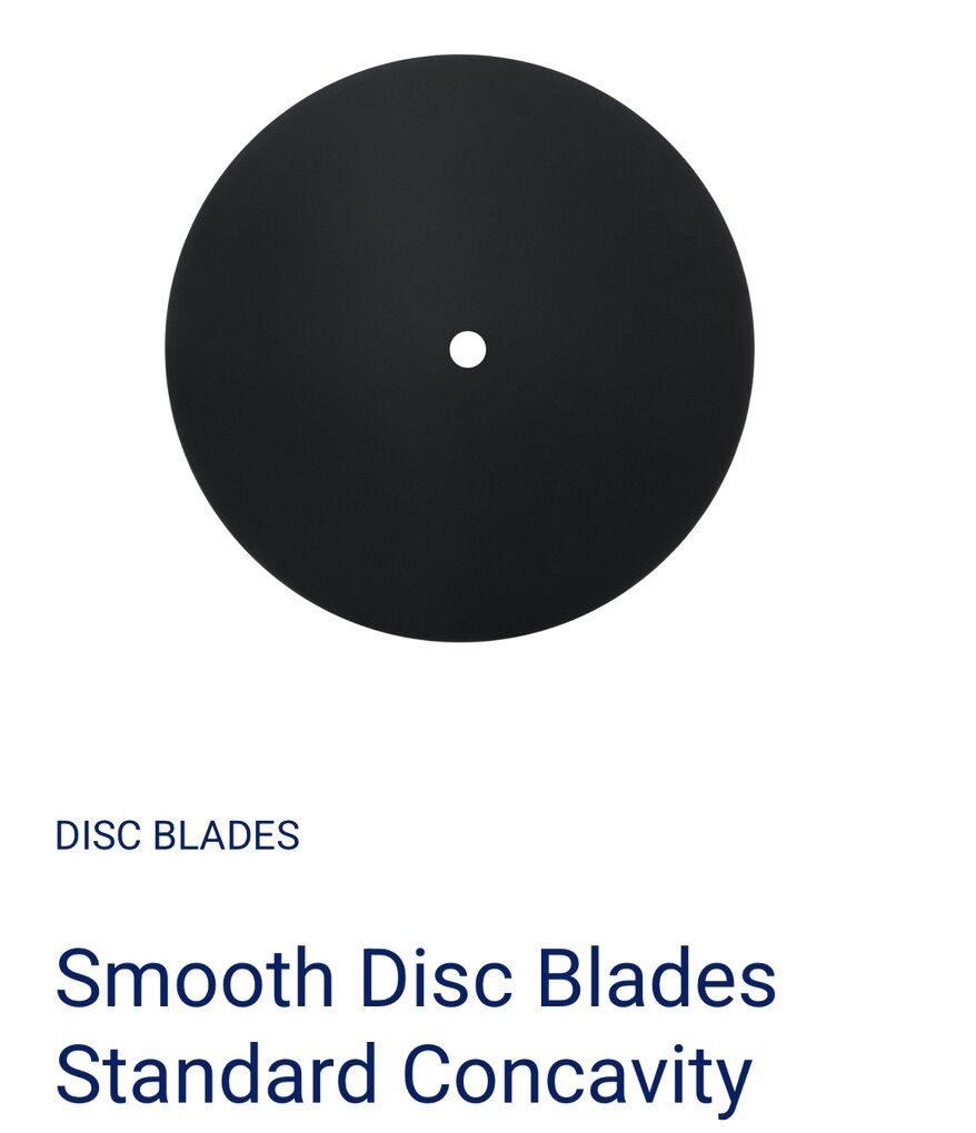 20x5mm smooth disc blades
