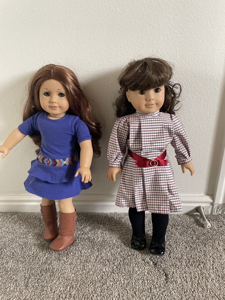 American Girl Doll Saige And Samantha