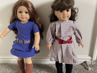 American Girl Doll Saige And Samantha