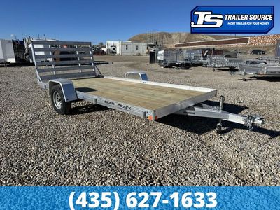 7x14 Bear Track BTU-W Aluminum Utility Trailer - 3.5K GVWR -