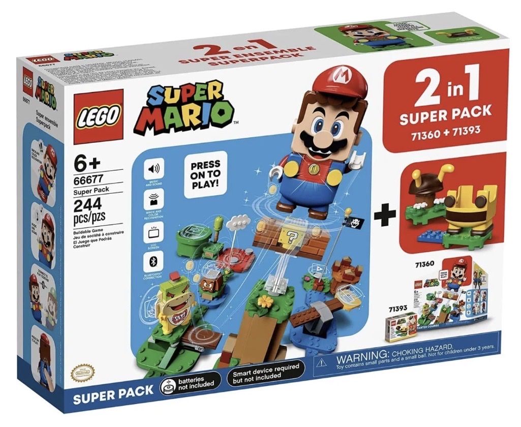 LEGO Super Mario 2-in-1 Super Pack 66677 - NEW