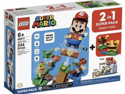 LEGO Super Mario 2-in-1 Super Pack 66677 - NEW