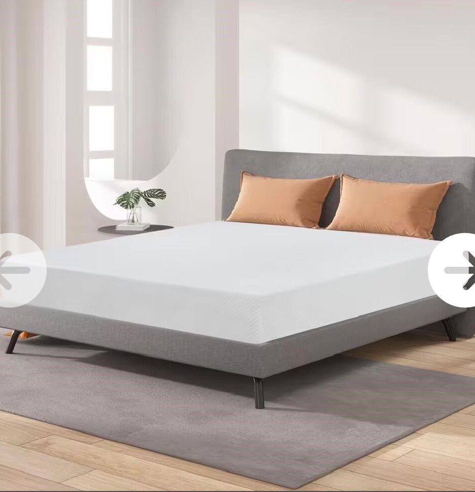 6 Inch King Gel Memory Foam Mattress, Medium Firm