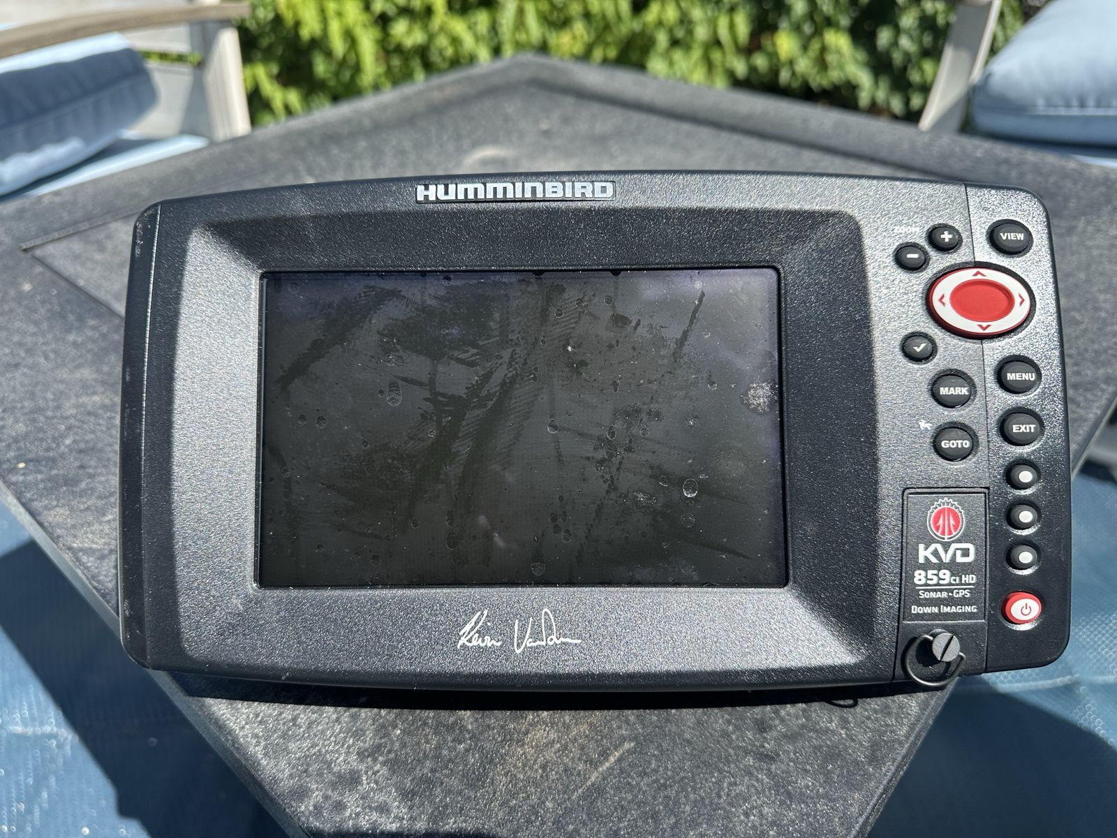 Humminbird 859ci HD DI KVD Kevin VanDam model