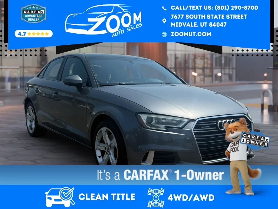 2017 Audi A3 2.0T quattro Premium