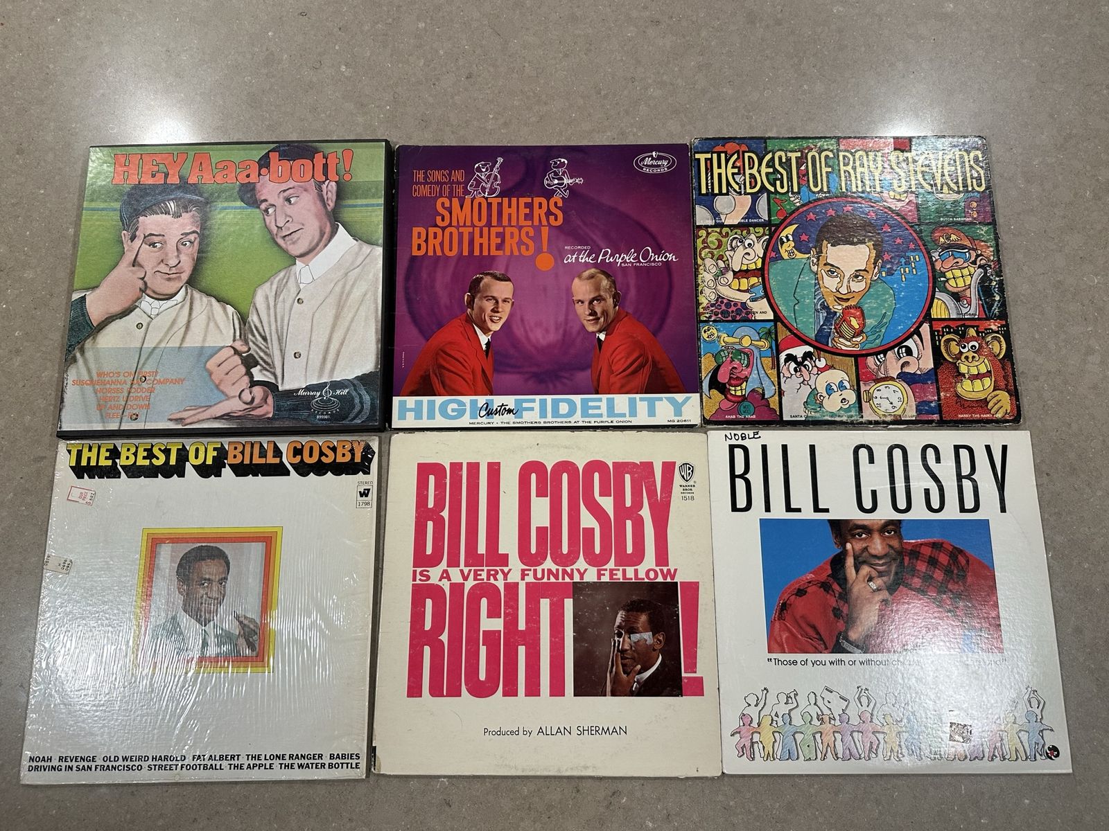 Comedy Vinyl Bundle-Ray Stevens, Bill Cosby & more