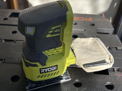 Ryobi 1/4 sheet palm sander cordless