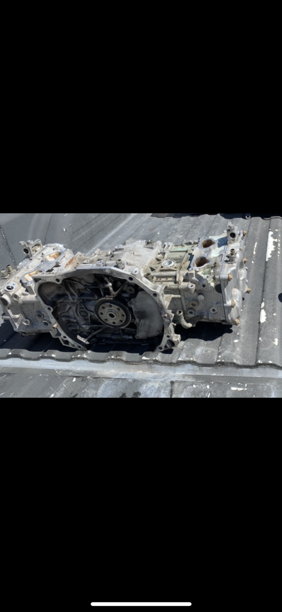 USED with bent valve 2005 STI long Block Subaru WRX STI EJ25 WRXSTI