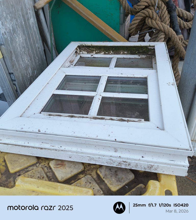 17.5 wide x 24.5 high vinyl window