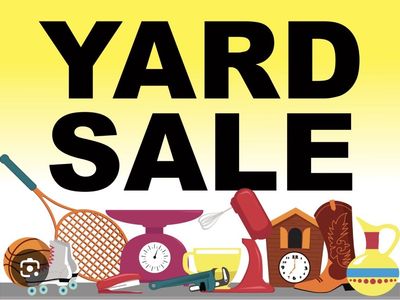 Multi-item Yard Sale Listing