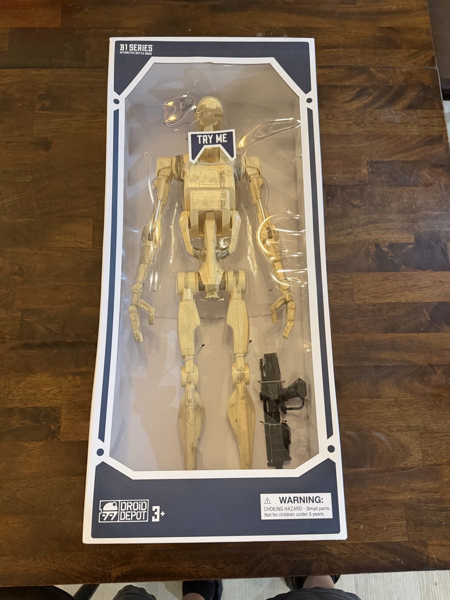 Disney Parks Star Wars Droid Depot B1 Series Interactive Battle Droid Figure, New