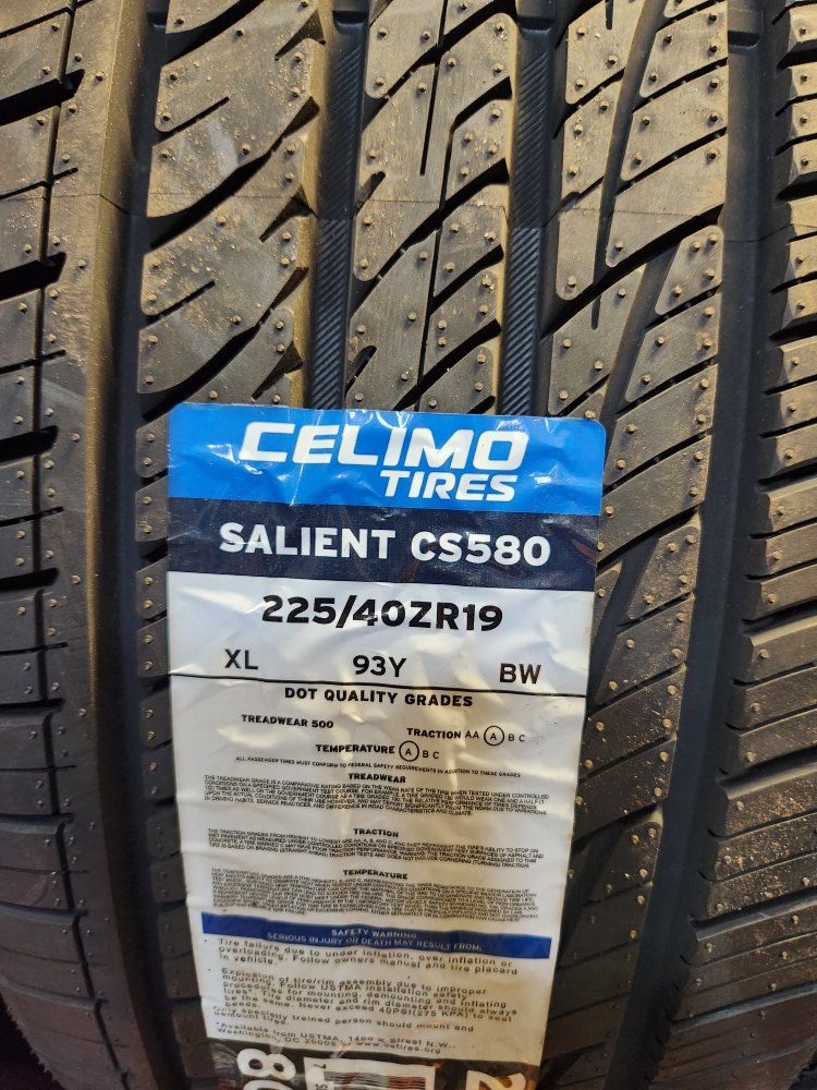225/40r19 celimo salient cs580