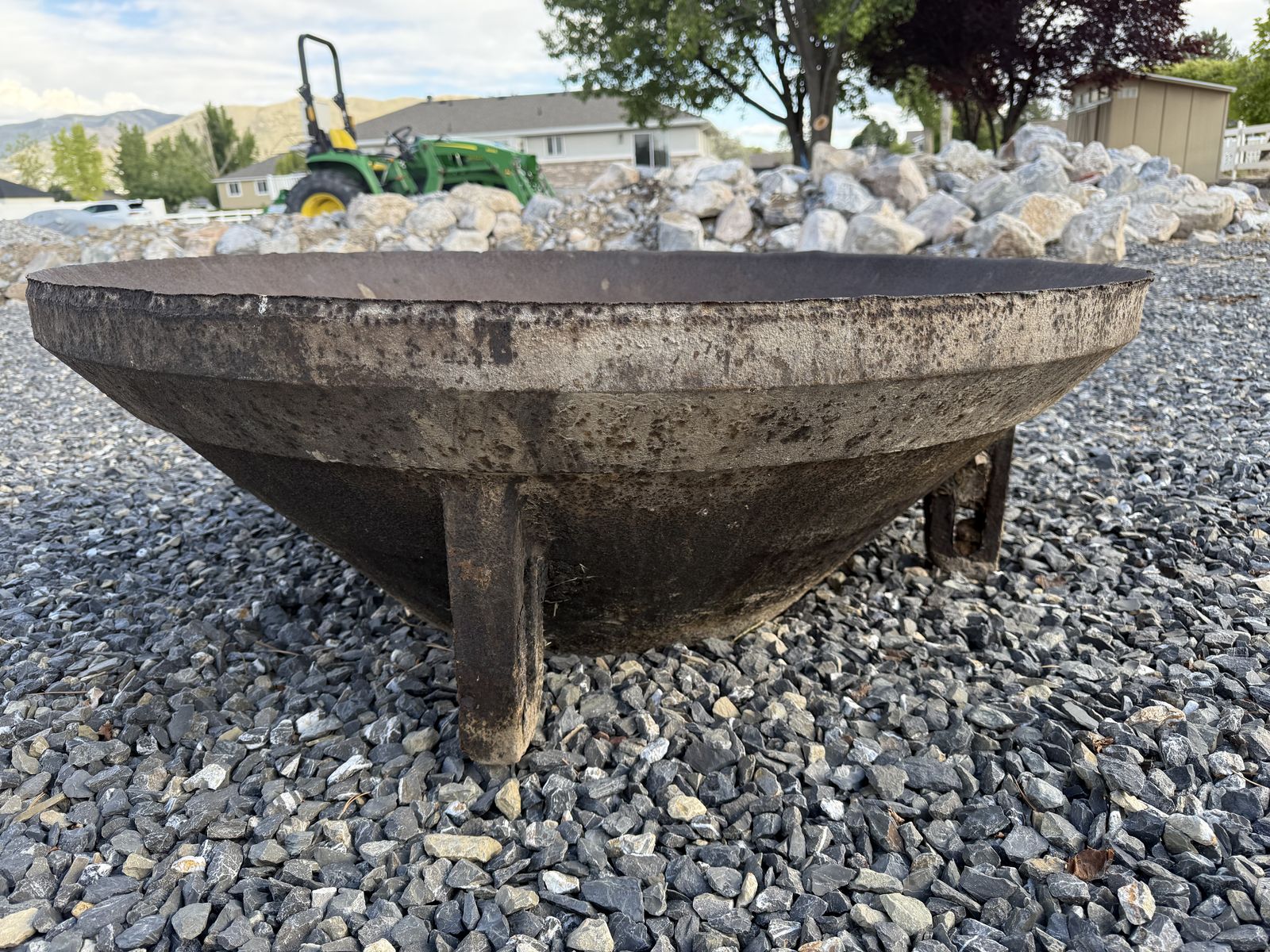 Crazy Heavy Outdoor Fire Ring