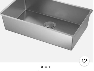 IKEA NORRSJÖN Stainless Steel Sink brand new