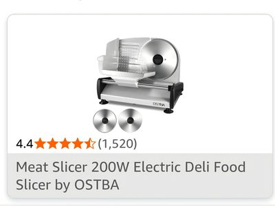 Meat, cheese and bread slicer