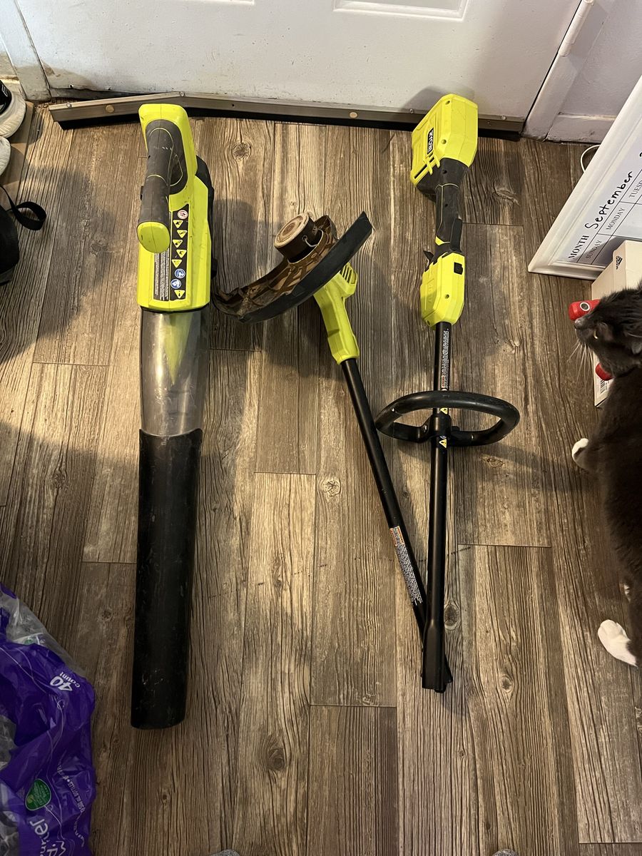 Ryobi weed whacker & leaf blower tools only