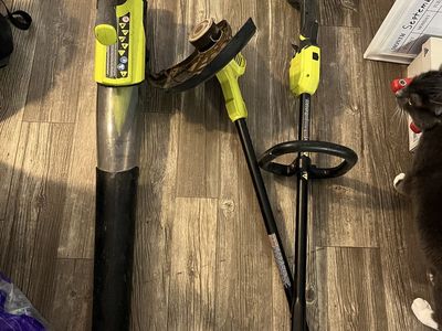 Ryobi weed whacker & leaf blower tools only