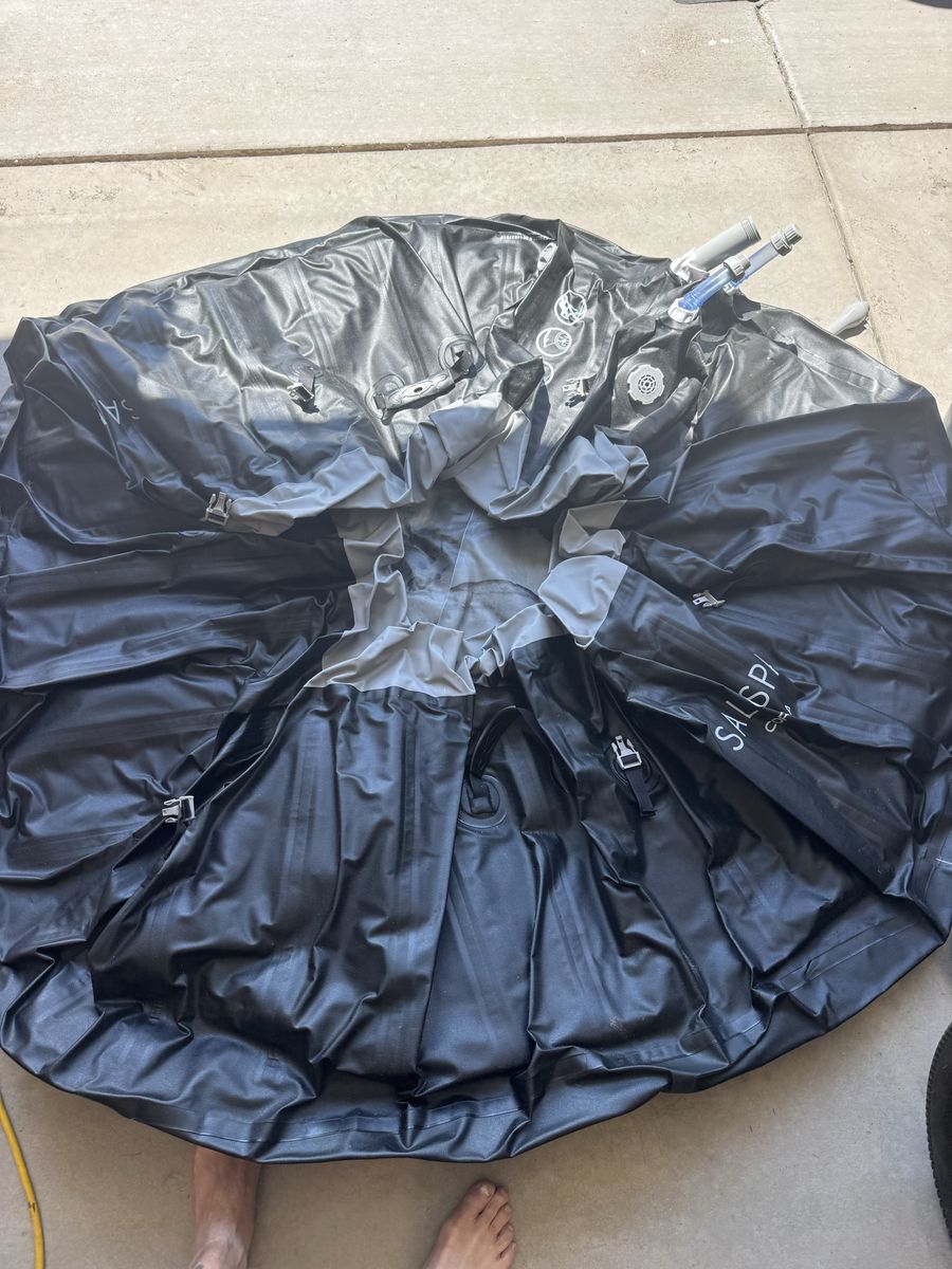Saluspa inflatable hot tub