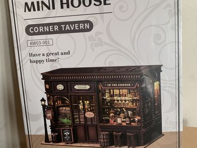 DIY Mini House Kit (New/Sealed)