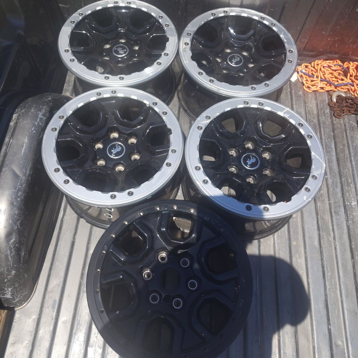 17 inch Ford bronco beadlocks 6x5.5 6x139.7