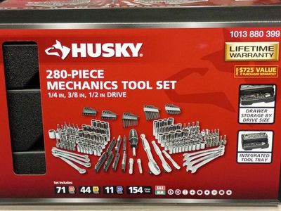 Husky 280 Piece Mechanics Tool Set