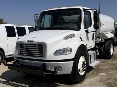 Used Water Truck 2,000 Gallon 2017 Freightliner M2 Cummins Diesel, 6 Speed
