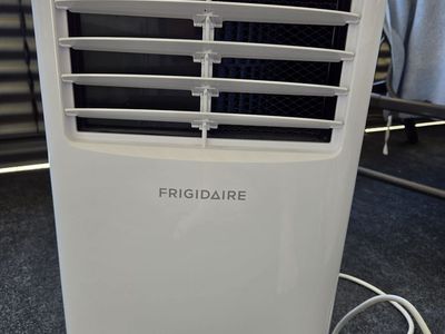 Frigidaire 8,000 BTU Portable Air Conditioner with Dehumidifier Mode for Rooms up to 150 Sq Ft, White